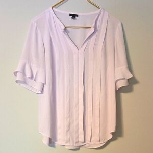 Elegant Lilac Women's Blouse